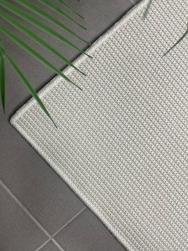 Doğal Sisal Cream Banyo Takımı