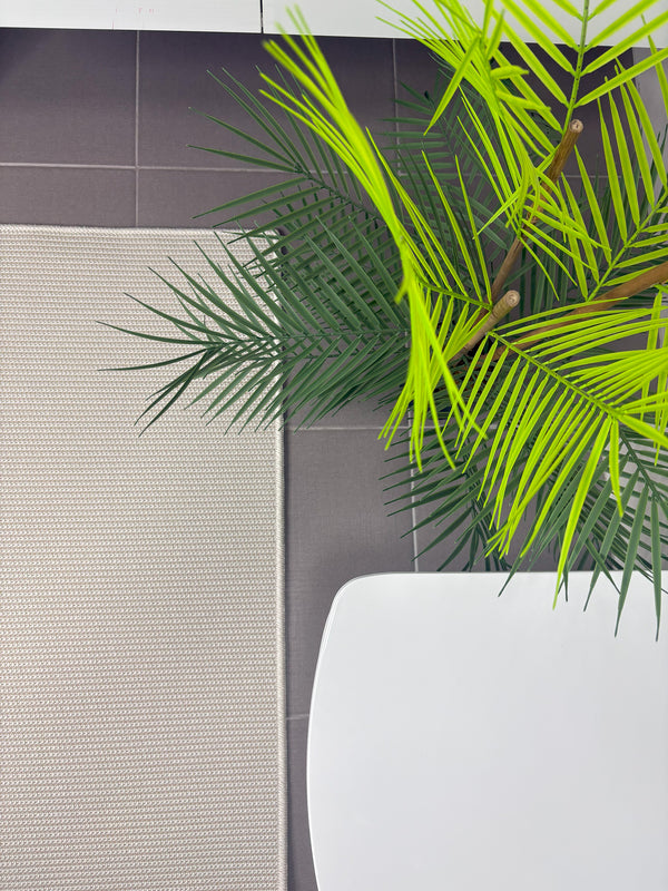 Doğal Sisal Cream Banyo Takımı
