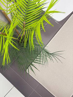Doğal Sisal Cream Banyo Takımı