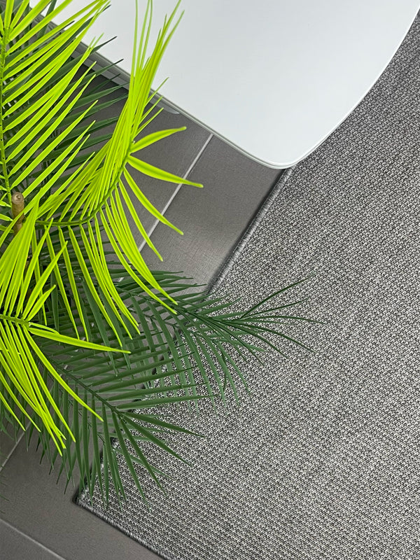 Doğal Sisal Grey Banyo Takımı