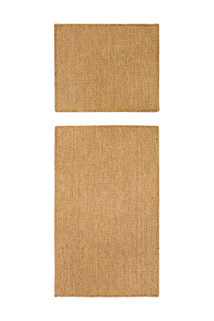 Doğal Sisal Brown Banyo Takımı