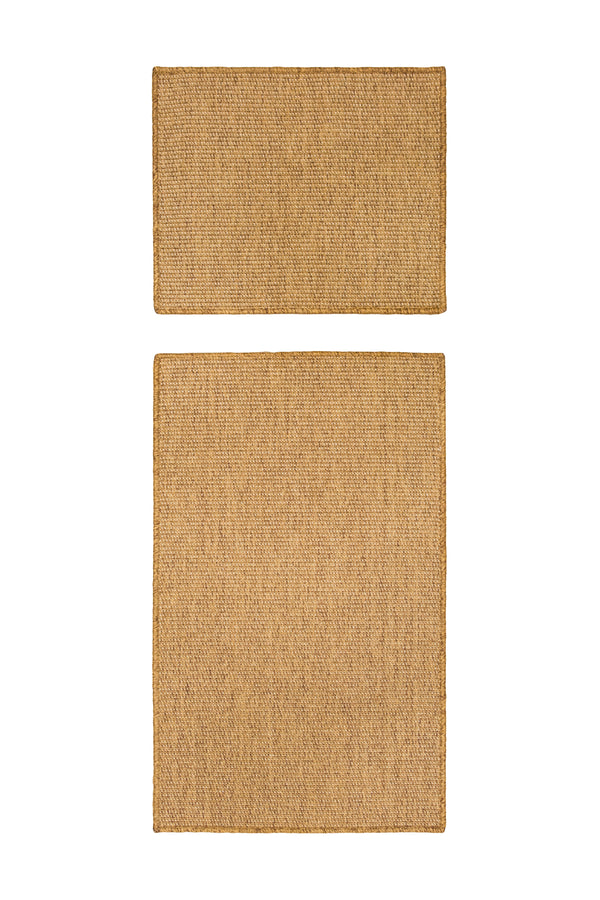 Doğal Sisal Brown Banyo Takımı