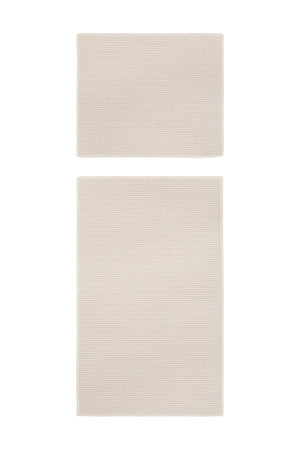 Doğal Sisal Cream Banyo Takımı