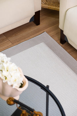 Sisal Modern SSL 01 Cream Grey Jüt Kilim