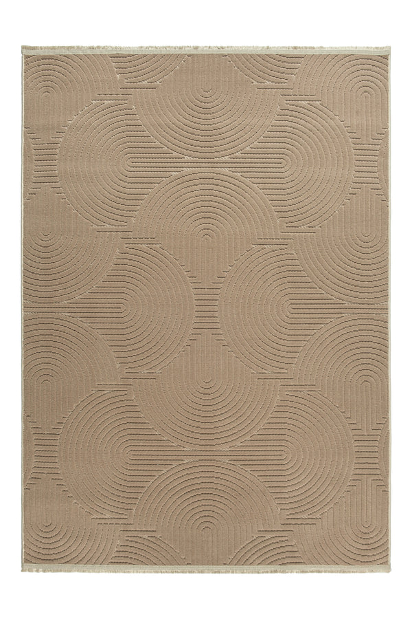 Valeria VL 03 Beige Bohem Desenli Salon Halısı