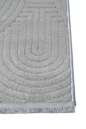 Valeria VL 02 Grey Bohem Desenli Salon Halısı