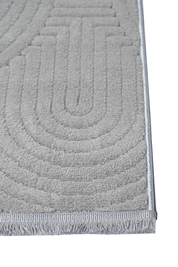Valeria VL 02 Grey Bohem Desenli Salon Halısı