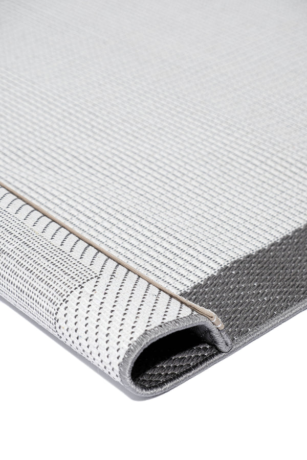Sisal Modern SSL 05 Cream Anthracite Jüt Kilim