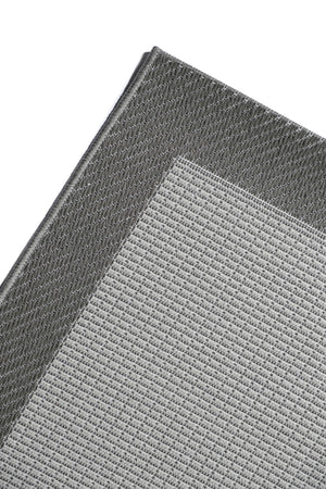 Sisal Modern SSL 04 Anthracite Grey Jüt Kilim