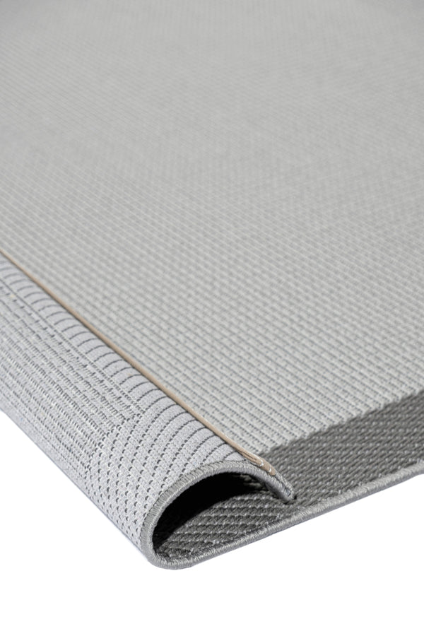 Sisal Modern SSL 04 Anthracite Grey Jüt Kilim