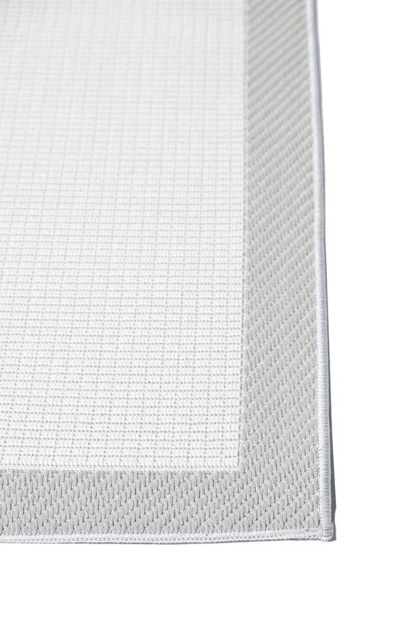 Sisal Modern SSL 01 Cream Grey Jüt Kilim