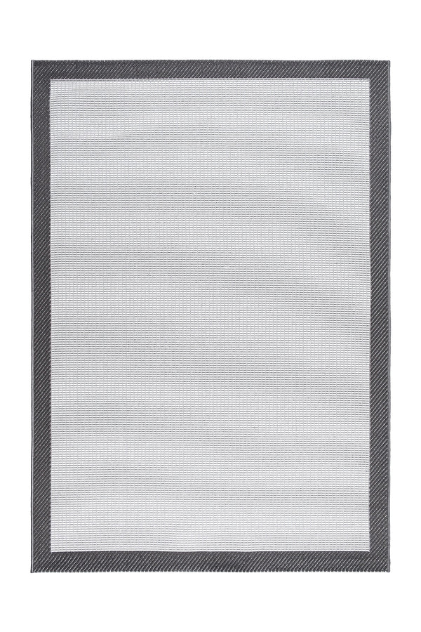 Sisal Modern SSL 05 Cream Anthracite Jüt Kilim