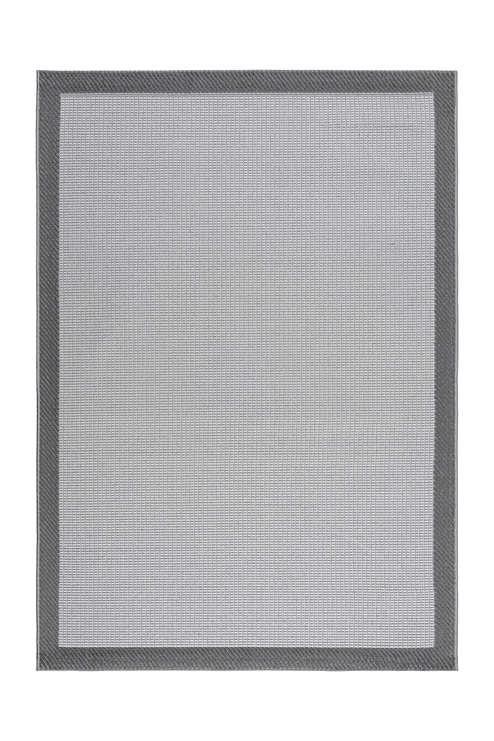 Sisal Modern SSL 04 Anthracite Grey Jüt Kilim