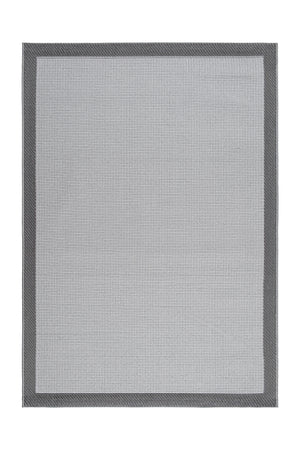 Sisal Modern SSL 04 Anthracite Grey Jüt Kilim