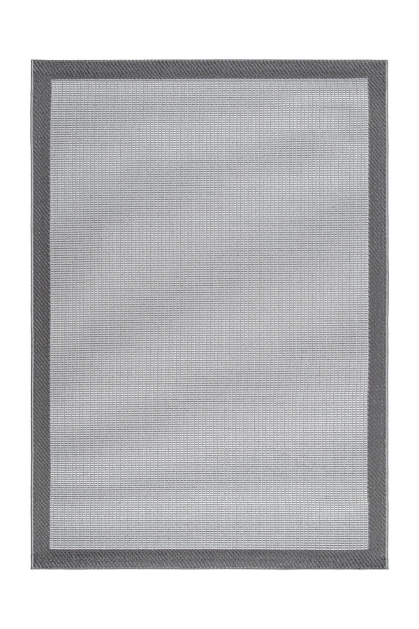 Sisal Modern SSL 04 Anthracite Grey Jüt Kilim