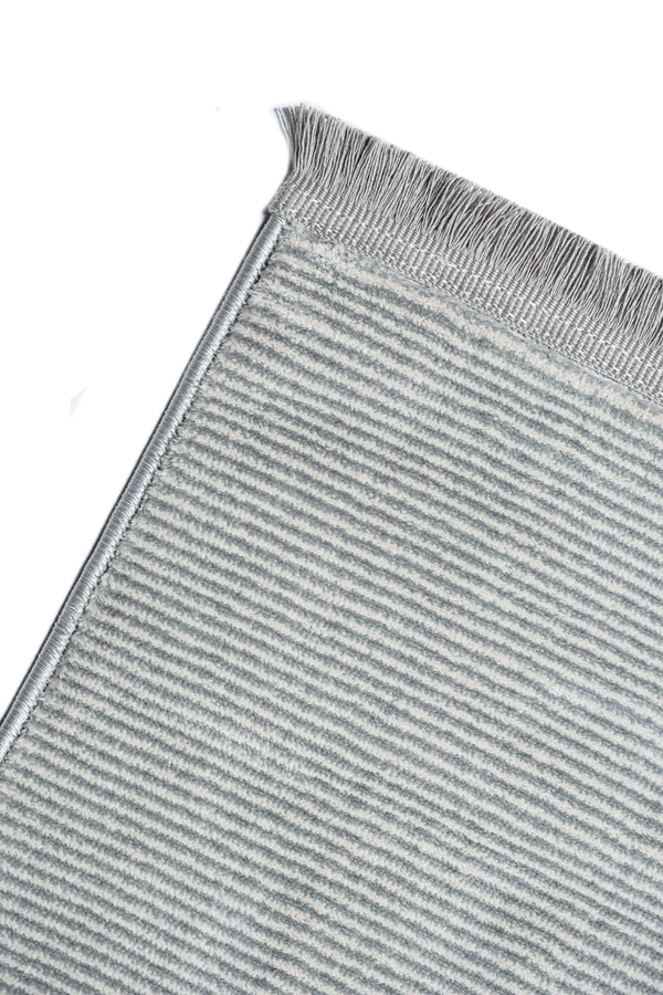 Pera PE 02 Grey Modern Desenli Yumuşak Salon Halısı