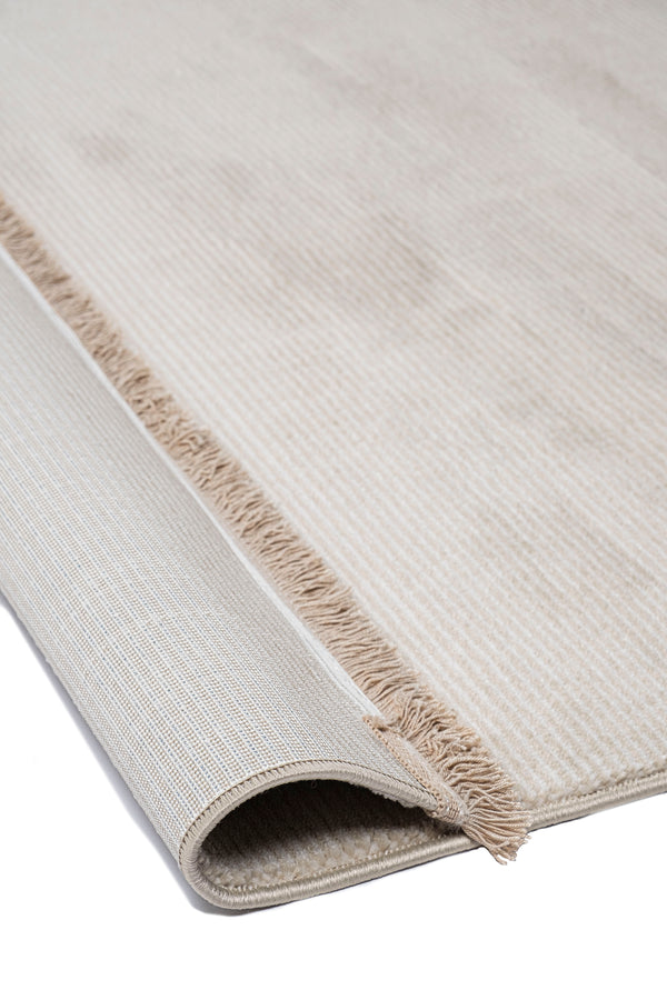 Pera PE 03 Beige Modern Desenli Yumuşak Salon Halısı