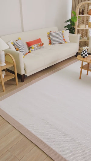 Sisal Modern SSL 02 Cream Vizon Jüt Kilim
